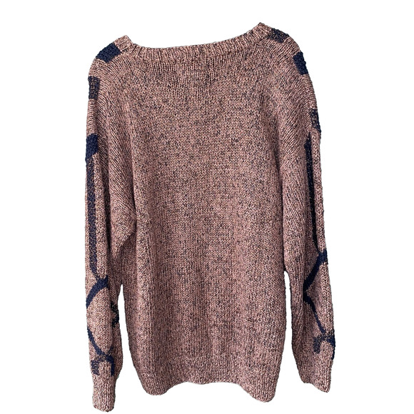 Pronto Moda Sweater Womens Medium Chunky Knit Granny Core Vintage Relaxed Fit - Picture 2 of 11